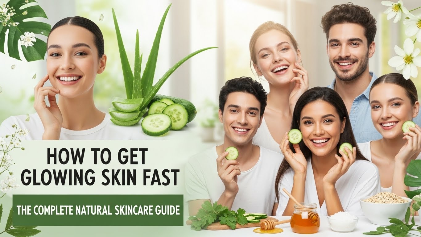How to Get Glowing Skin Fast: The Complete Natural Skincare Guide ...